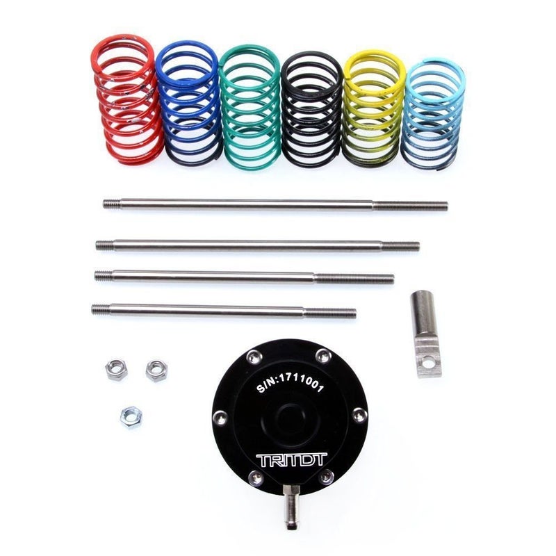 TRITDT Universal Billet Adjustable Wastegate Actuator with 6 spring 4 Rod - Image 1